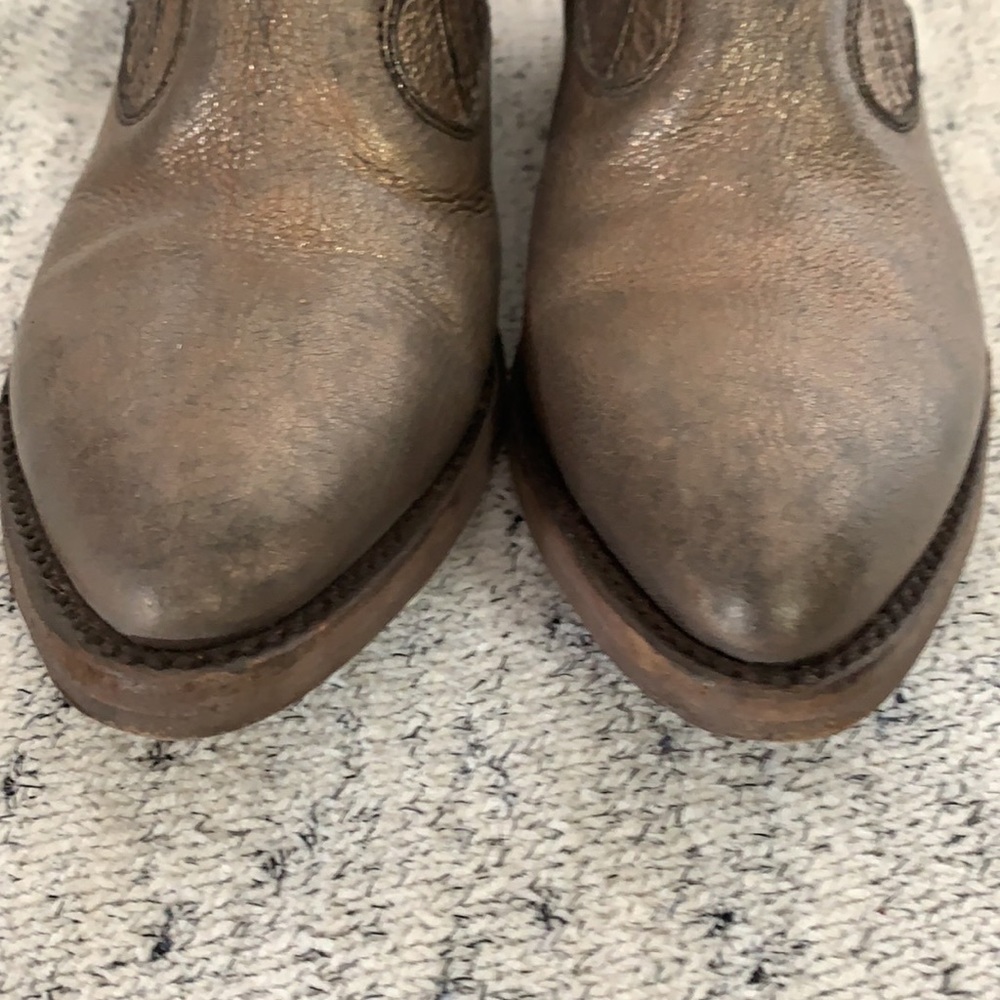 Frye metallic booties ❤️ - Picture 2 of 4